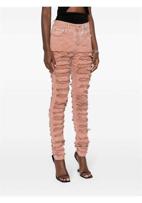 Jeans skinny Detroit Cut in rosa - donna RICK OWENS DRKSHDW | DS01D1316SCFSLH13